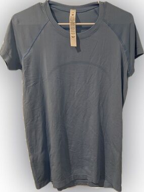 Lululemon Women's Short Sleeve Crew Tee - Slate Blue